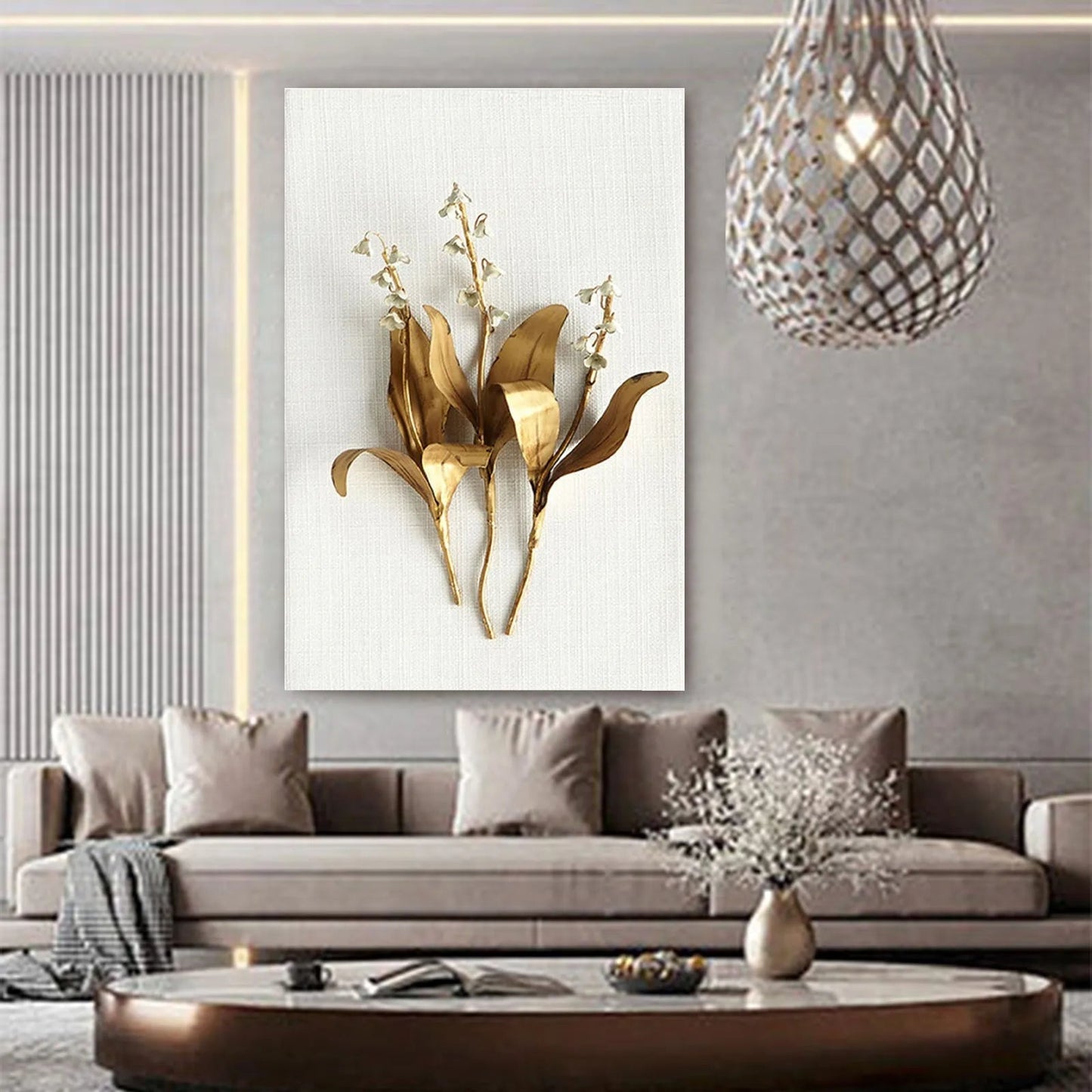 Modern Wall Art Flower